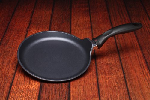 Swiss Diamond 6224i - Sartén para Crepes, 24 cm, Color Negro