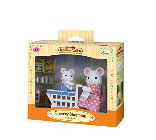 SYLVANIAN FAMILIES Compras en el supermercado, Multicolor (Epoch para Imaginar 5043)