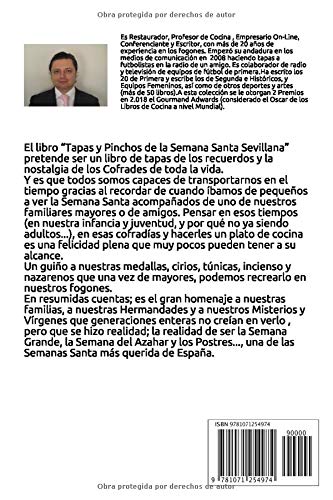 Tapas y Pinchos de la Semana Santa Sevillana: Aprende a Cocinar las mejores Tapas y Pinchos típicos de la Semana Santa de Sevilla