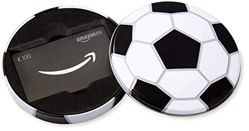 Tarjeta Regalo Amazon.es - €100 (Estuche balón de fútbol)