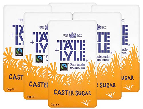 Tate & Lyle Fairtrade Caster Sugar - Pack Size = 6x2kg