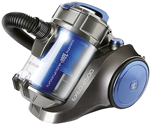 Taurus Aspirador Sin Bolsa Exeo 2500, 800 W, 3.5 litros, 82 Decibelios, Plástico, Azul