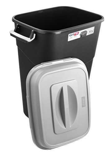 Tayg 410000 Contenedor de residuos Eco 95L GR, Gris