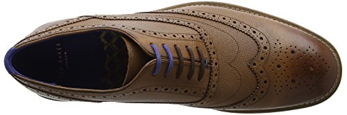 Ted Baker Guri 9, Zapatos de Cordones Oxford para Hombre, (Tan), 42 EU