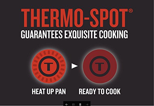 Tefal Delight B020S544 Color Negro, Thermo-Spot, Acero Inoxidable, Batería de Cocina de 5 Piezas