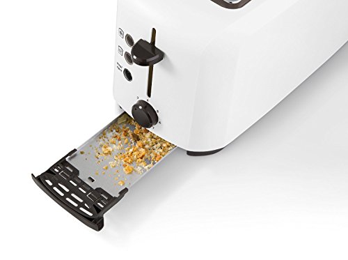 Tefal Express 2 Tostadora, 1400 W, Acero Inoxidable/plastico, 2 Ranuras, blanco