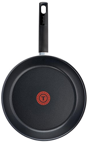 Tefal First Cook - Juego de 3 sartenes 18/22/26 cm, color negro