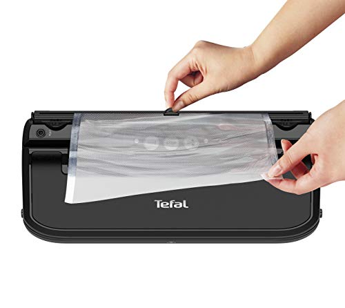 Tefal Fresh Lock VT2550 Envasadora al vacío, Negro, 9, 4/15, 8/38, 7 cm