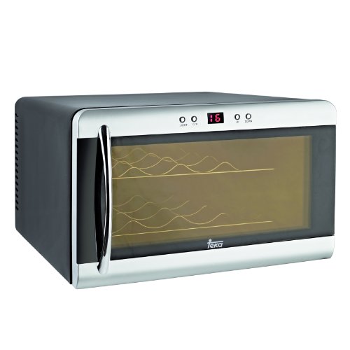 Teka RV 8 - Enfriador de vino (Independiente, Negro, Plata, Naranja, 8-18 °C, SN, 25 L)