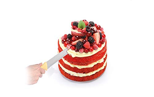 Tescoma Delícia Cuchillo para Tarta, Acero Inoxidable, Crema, 50.5x13.1x3 cm