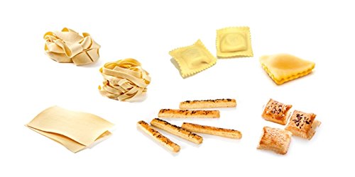 Tescoma Rodillo Cortapastas multifunción, Blanco/Amarillo