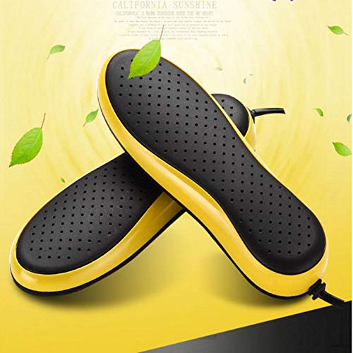 The best of us 195 * 65 * 32 mm Secador de Zapatos Secador de Zapatos Secador de Zapatos para niños y Adultos Calentador de Zapatos al Horno-Amarillo