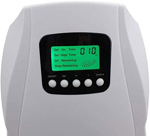 TIANXIAWUDI Ozonizador,Generador de ozono Purificador de Aire Ozonizador para esterilizador de Agua La Fruta Elimina el Polvo Polen Humo Olores domésticos Y MÁS - (500Mg / h/Rango de Tiempo 5-30Min)