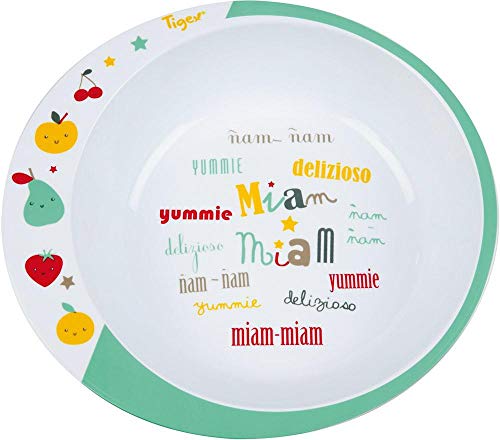 Tigex 80890904 - Plato microondas "Ñam, Ñam"