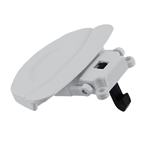 Tirador para puerta de lavadora, compatible con Baumatic, Fagor, Homark y Sarena, color blanco