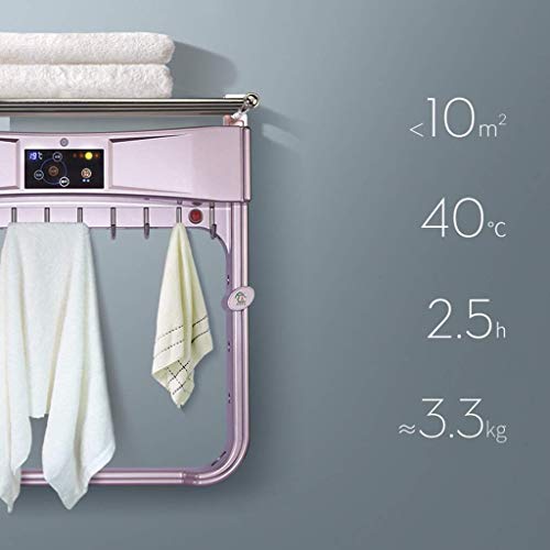 Toallero eléctrico de Secado Inteligente, protección Ambiental de 290 w, esterilización por termostato Ultravioleta, desinfección con ozono, Estante de Secado para baño