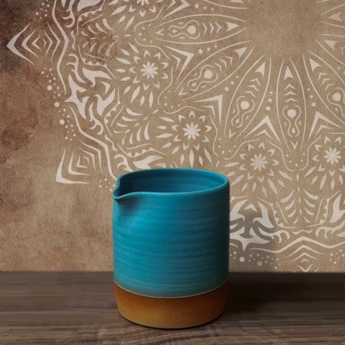 TODO STENCIL Home Decor Rosetón 011 Mandala, Medidas: Stencil 50 x 50 cm - Diseño 48 x 48 cm