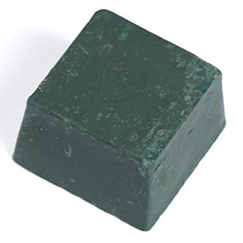 TOOGOO Cuchillo De Afilar De Cuero Con Manejar De Madera Maquinilla De Afeitar Tablero De Pulido Con Compuesto Polaco De 2 Lados Hecho De Cuero De Vacuno Curtido Con Verduras