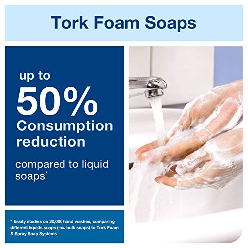 Tork 561500 - Dispensador para jabón en espuma, sistema S4, blanco, plástico