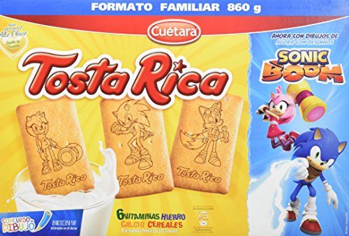 Tosta Rica - Galletas, 860 g - [Pack de 3]