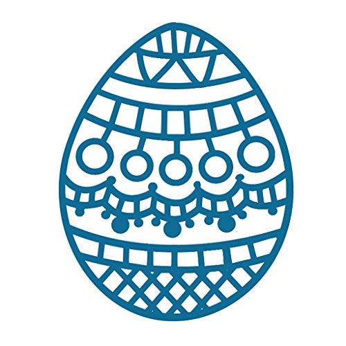 Troqueles de metal de huevo de Pascua, plantillas de corte para manualidades, álbumes de fotos, álbum de fotos, troqueles de papel decorativo para hacer tarjetas