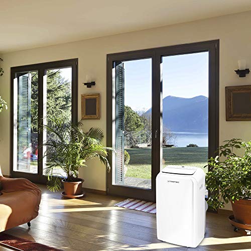 TROTEC - Climatizador local PAC 3500 SH portátil 3,5 kW aire acondicionado 4 en 1 para refrigeración climatización y calefacción 2,9 kW [eficiencia energética A]