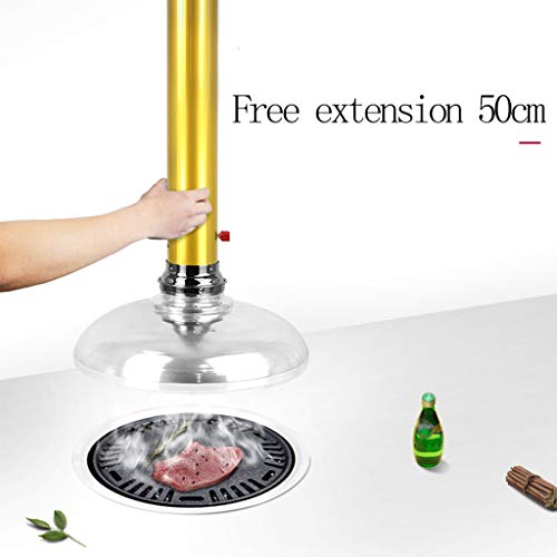 Tubo De Escape De Humo Telescópico Para Barbacoa Equipo De Extracción De Humo Comercial Para Restaurantes De Barbacoa Adecuado Para Restaurantes De Barbacoa, Restaurantes Hot Pot, Buffet