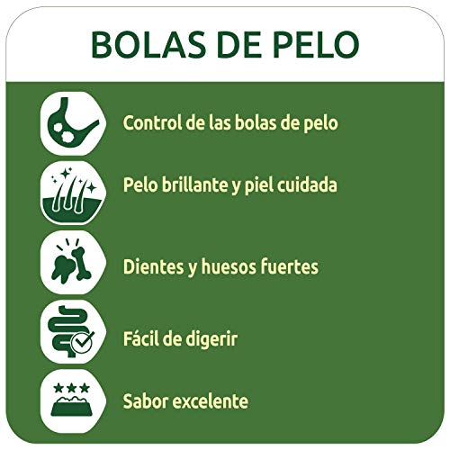 Ultima Pienso para Gatos para Prevenir Bolas de Pelo con Pavo - 3kg