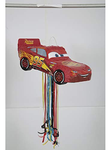 Unique Party - Piñata de Disney Cars Lightning Mcqueen, para Tirar (65981)