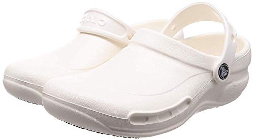 Unisex Crocs Bistro – Zuecos, Blanco (Blanco), M10W12