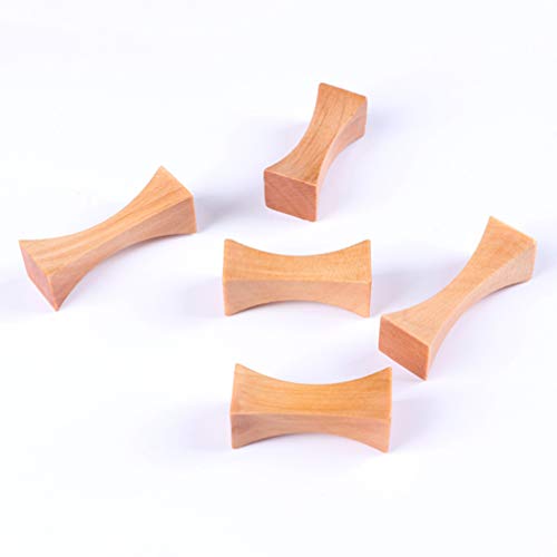 UPKOCH 4 Piezas de Palillos de Madera de Descanso Tipo Almohada Tenedores Tenedores Soporte Soporte Chino Estilo Japonés Mesa de Cena Decoración para Restaurante en Casa (Cintura Gruesa)