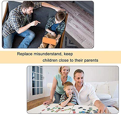 uuiom Rompecabezas, Casa Rural 1000 Piezas Rompecabezas Educativo Intelectual Descomprimiendo Divertido Juego Familiar 38x26 cm