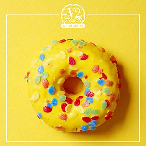 V2 Vape Colorante alimentario de vaina extremadamente concentrado, líquido para colorear bebidas, masas, coberturas y todos los demás productos alimenticios Amarillo