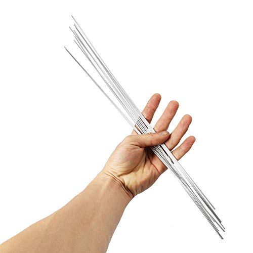 Varillas De Soldadura De Aluminio TIG Varillas De Soldadura De Baja Temperatura Varillas De Soldadura Con Núcleo De Fundente Al Electrodos De Relleno (2mm-50pcs)
