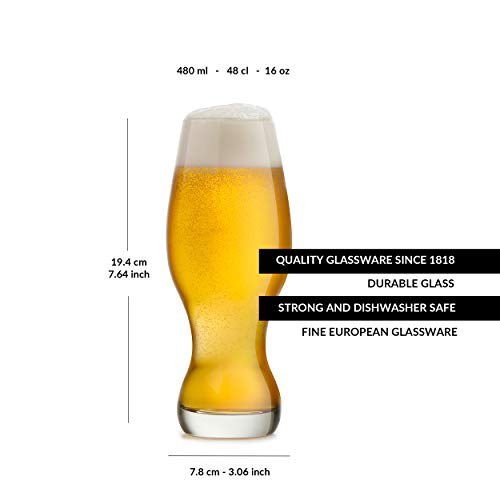 Vaso de cerveza IPA / Vasos de cerveza artesanal de Libbey - 48cl o 480ml - set de 6 – apto para lavavajillas