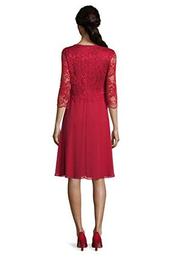 Vera Mont 0057/4825 Vestido de Fiesta, Rojo (Diva Red 4296), 48 (Talla del Fabricante: 46) para Mujer