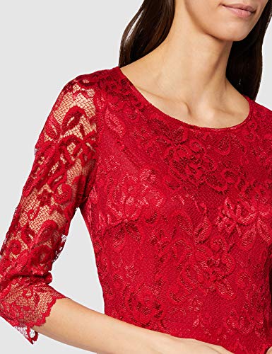 Vera Mont 0057/4825 Vestido de Fiesta, Rojo (Diva Red 4296), 48 (Talla del Fabricante: 46) para Mujer
