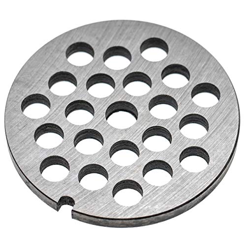 vhbw Disco perforado para picadoras nº. 32, diámetro del agujero 12mm, agujero 13,4mm, acero por ej. compatible con ADE, Caso, Fama, KBS, Porkert