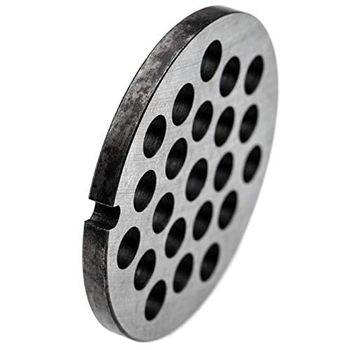 vhbw Disco perforado para picadoras nº. 32, diámetro del agujero 12mm, agujero 13,4mm, acero por ej. compatible con ADE, Caso, Fama, KBS, Porkert