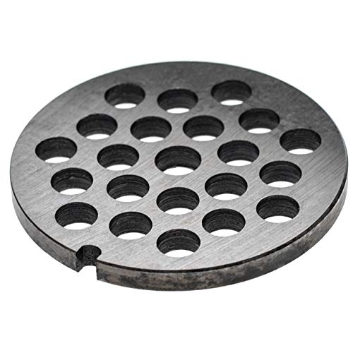 vhbw Disco perforado para picadoras nº. 32, diámetro del agujero 12mm, agujero 13,4mm, acero por ej. compatible con ADE, Caso, Fama, KBS, Porkert