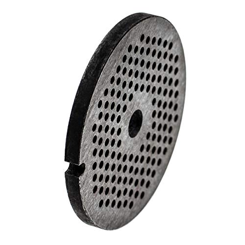 vhbw Disco perforado para picadoras nº. 32, diámetro del agujero 4mm, agujero 13,4mm, acero por ej. compatible con ADE, Caso, Fama, KBS, Porkert