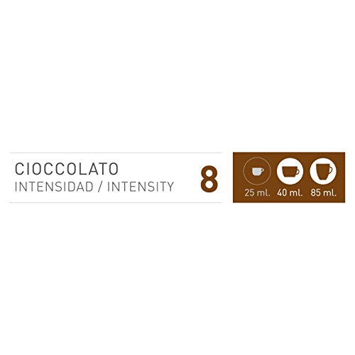 Viaggio Espresso Cápsulas de café compatibles con máquinas Nespresso Chocolate (60 Cápsulas)