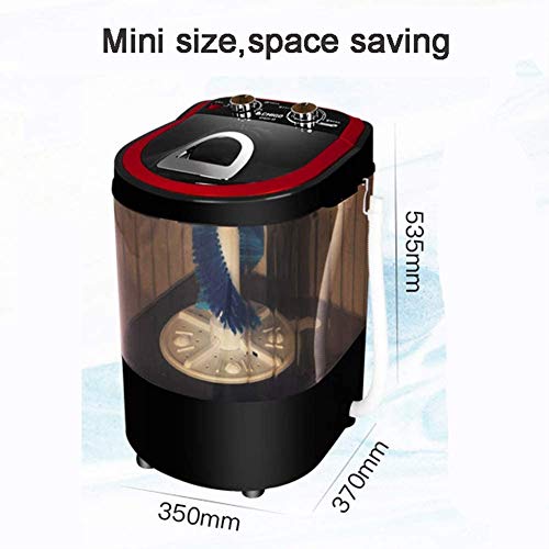 Viaje Ahorro de Energia Lavadora Automática de Zapatos Mini Lavadora Portátil Perezosa de Gran Capacidad 3 kg Limpieza Profunda Eliminación de Olores Adecuada para Plegable