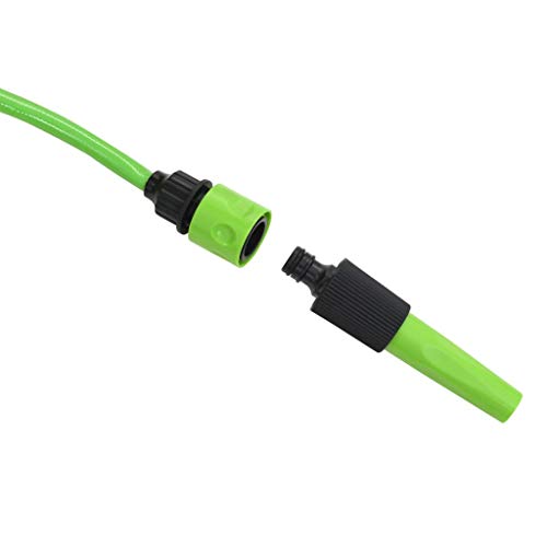 vidaXL Carrete de Manguera Retráctil Automático Pared 10+1m Jardín Bricolaje