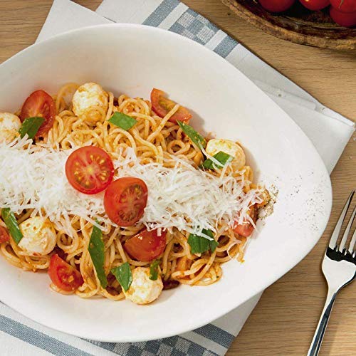 Villeroy & Boch Dune Vapiano Set de Cuencos para Pasta, Porcelana Premium, Blanco, 2-tlg