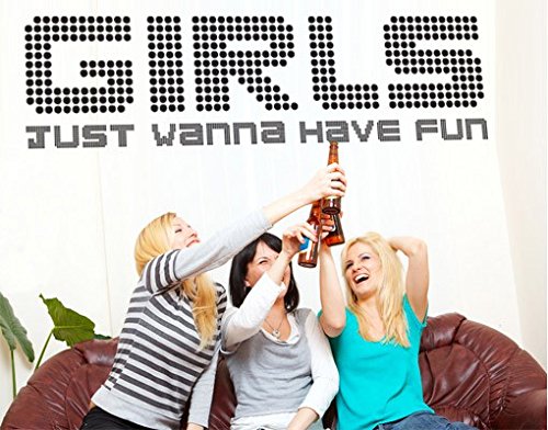 Vinilo adhesivo no.TM73 girls fun, Color:Mostaza;Tamaño:122cm x 450cm