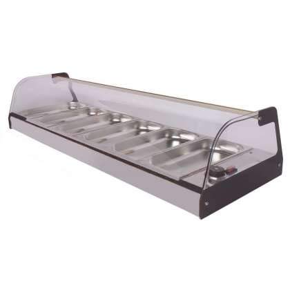 Vitrinas calienta tapas ARILEX de 6 bandejas GN1/3-40 6CTB
