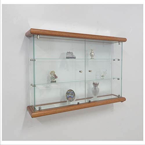 VM ART DESIGN GLASS Vitrina de Pared VMBR3HT-TR (Cherry Wood)