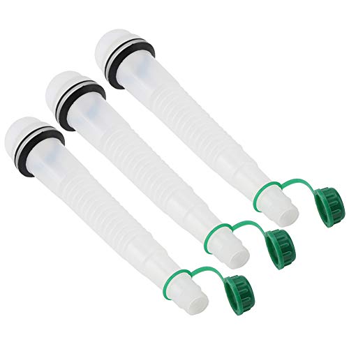 Wallfire 3 Juegos de Repuesto de Gas Can Fuel Spout Cap Kit Garden Maquinaria Industrial Repostar Herramienta (Size : 1L)