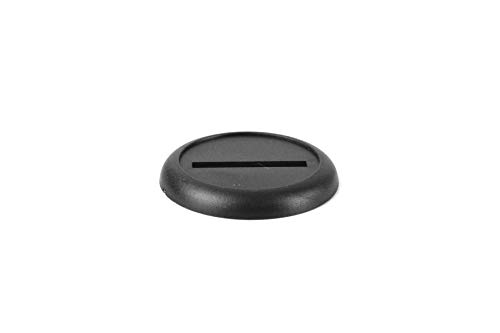 War World Gaming - Peanas Redondas de plástico 30mm con Labio y Ranura (Elige cantidad) - Wargames Históricos, Wargaming, Base, Escenografía, Miniaturas, Dioramas, Figuras, RPG